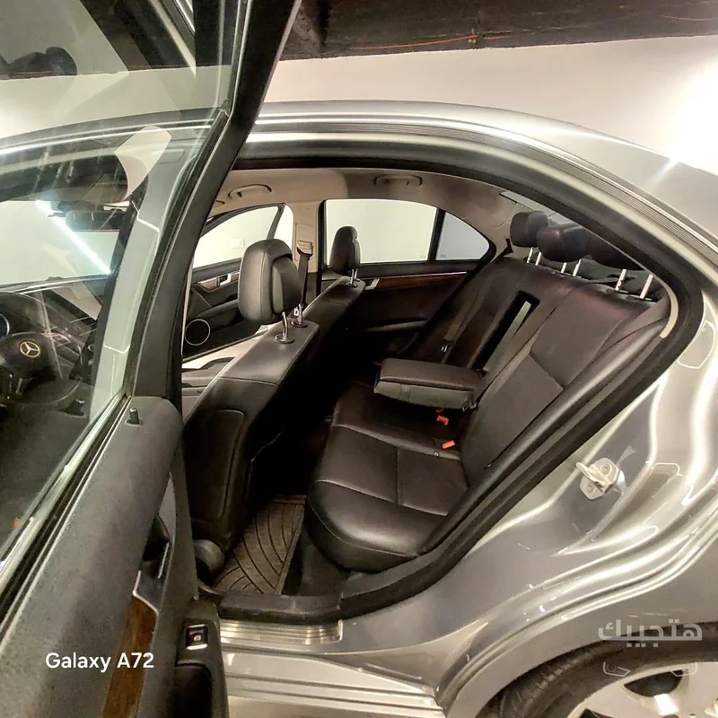 Interior and side view of 2013 Mercedes-Benz C180