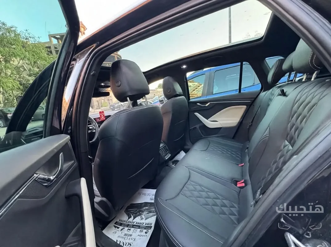 Interior view of 2022 Skoda Kamiq