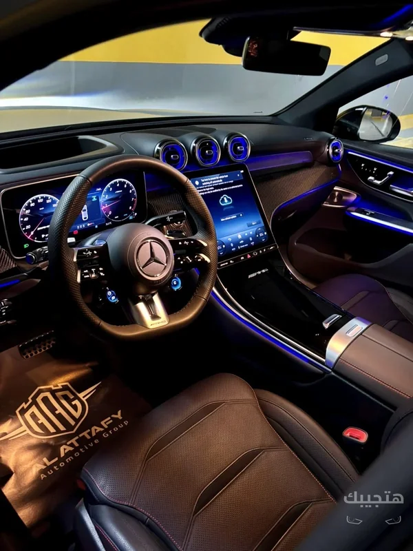 Interior view of 2026 Mercedes-Benz GLC