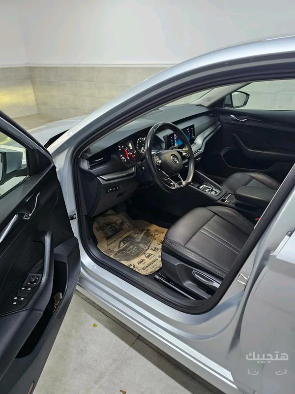 Interior view of 2024 Skoda Octavia