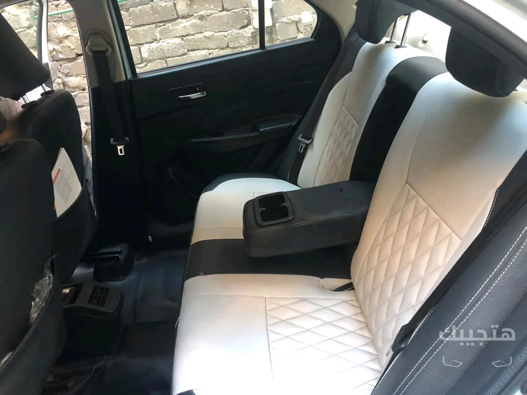Interior view of 2024 Suzuki Dzire