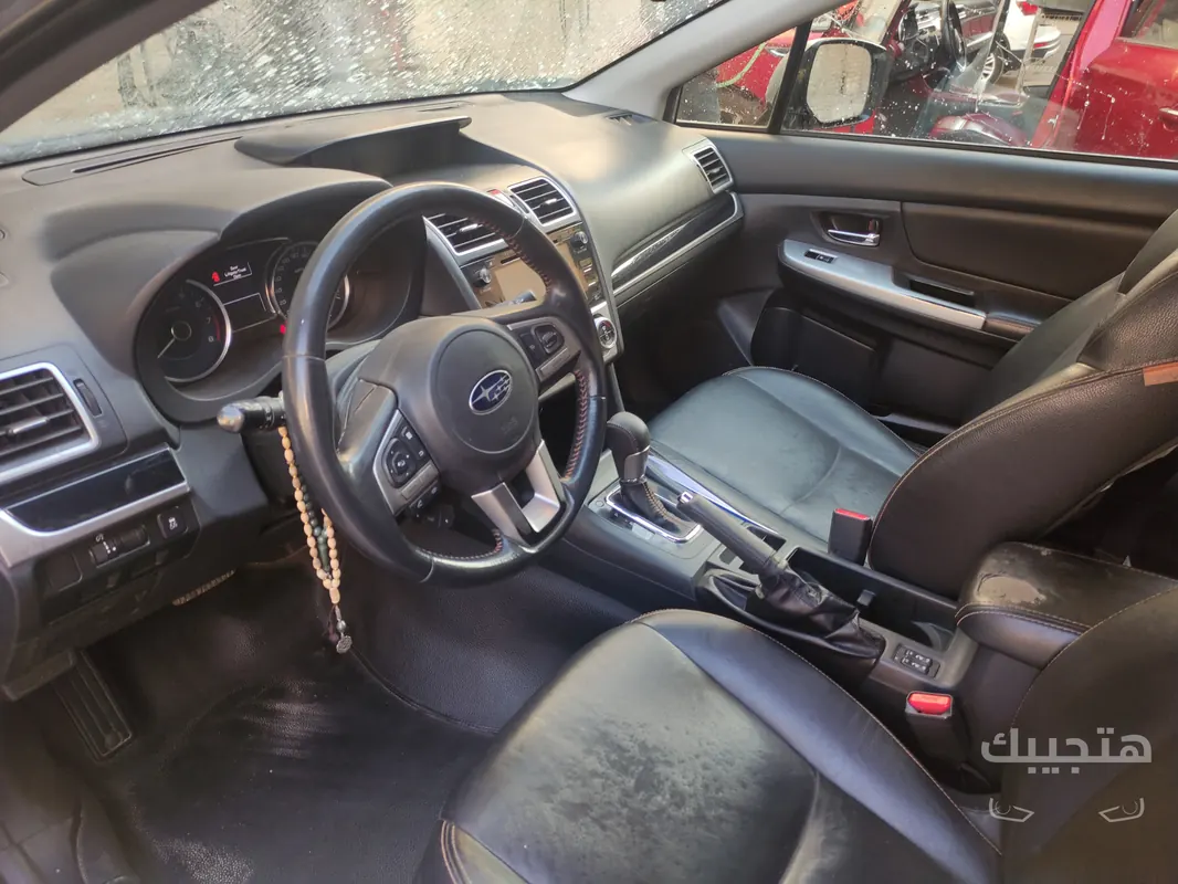 Interior view of 2017 Subaru XV