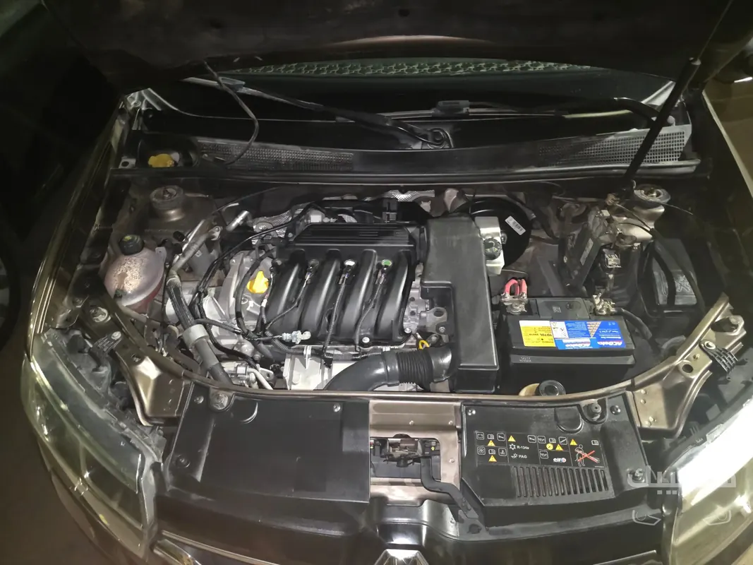 Interior view of 2019 Renault Logan