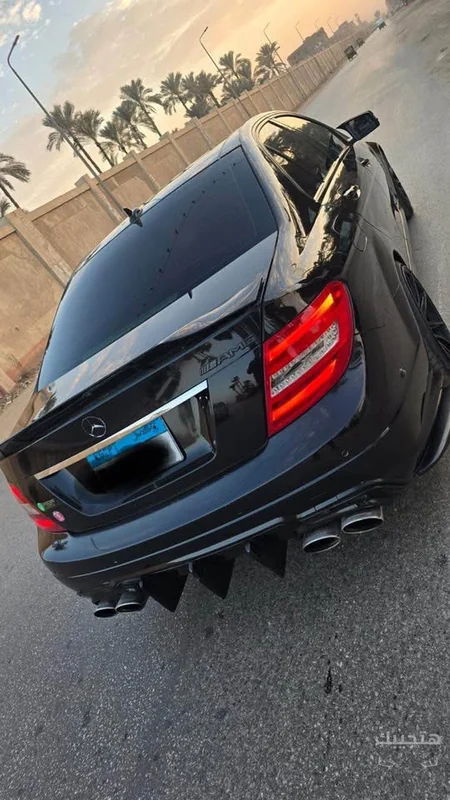 Rear view of 2013 Mercedes-Benz C180