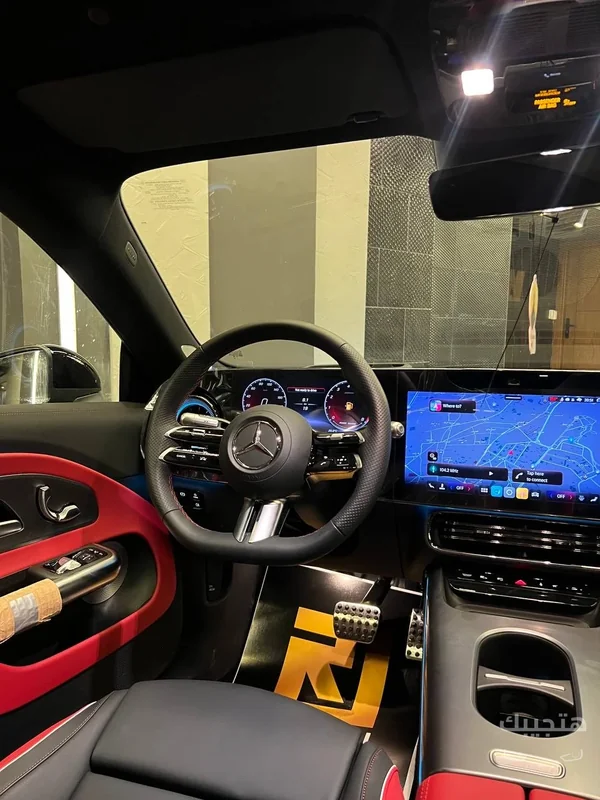 Interior view of 2026 Mercedes-Benz CLA 200