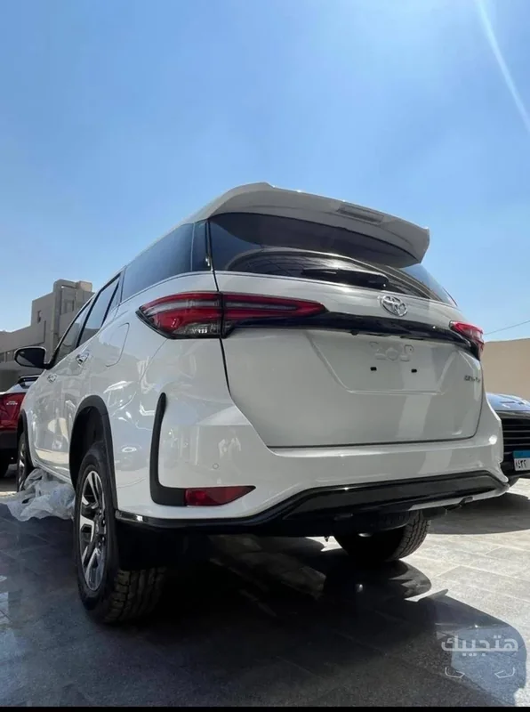 Rear, Boot and side view of 2027 Toyota Fortuner