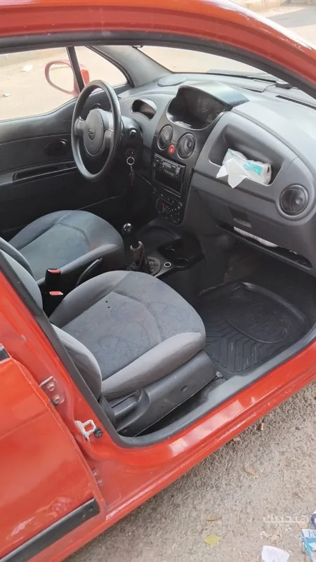 Interior view of 2009 Chevrolet Spark