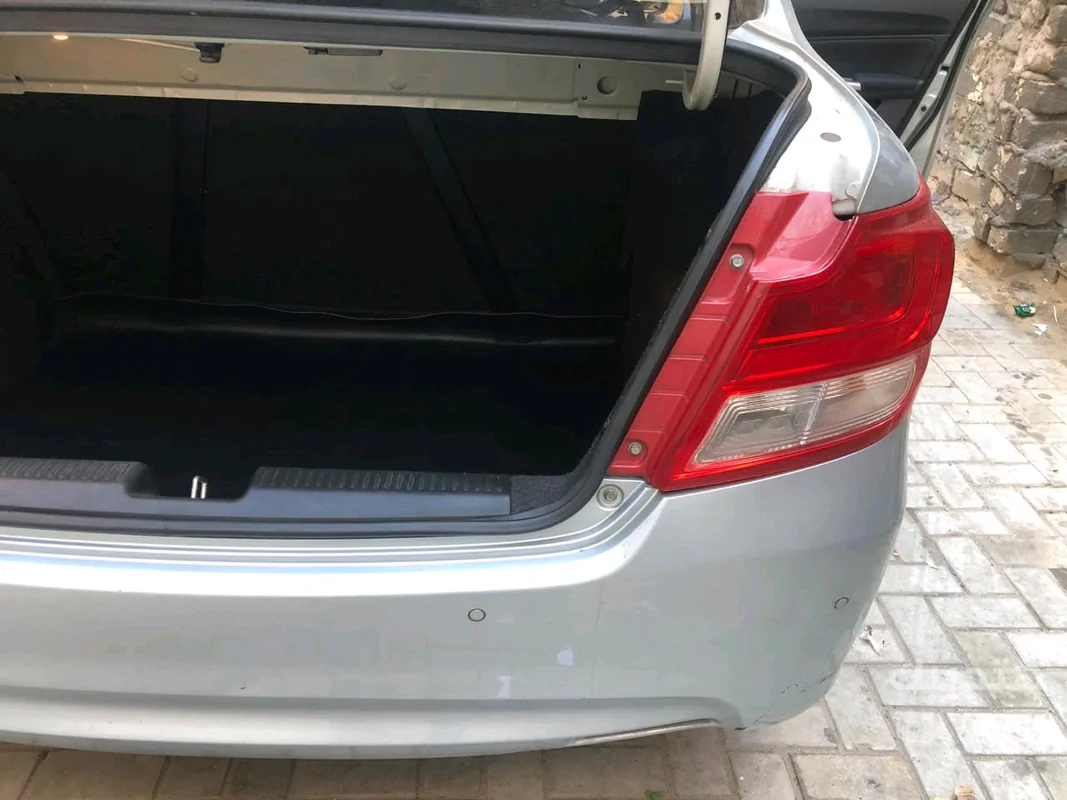 Boot and rear view of 2024 Suzuki Dzire
