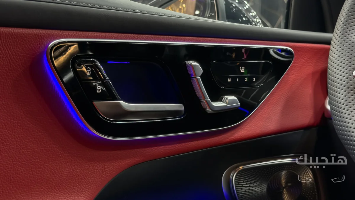 Interior view of 2025 Mercedes-Benz GLC 300 Coupe