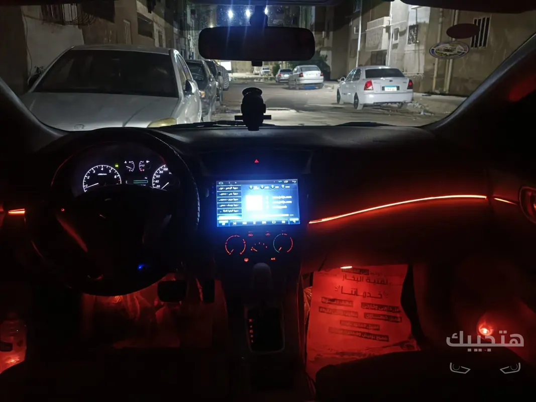 Interior view of 2015 Nissan Sentra