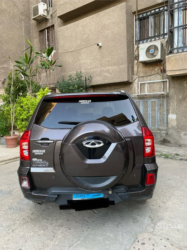 Rear view of 2021 Chery Tiggo 3