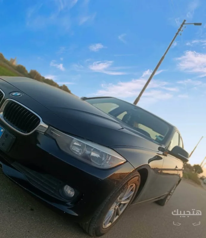 Front and side view of 2015 BMW 316i