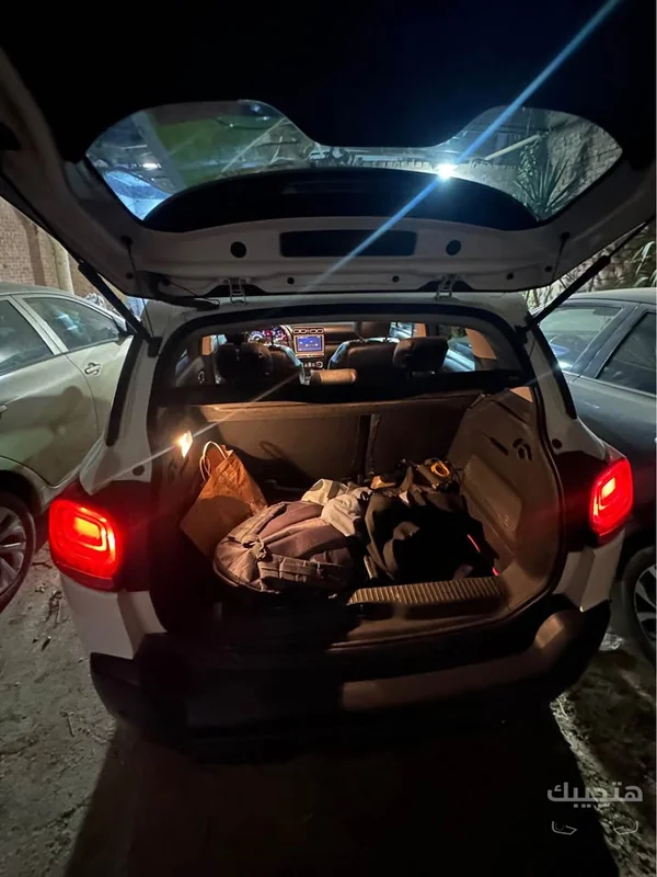 Boot view of 2020 Citroën C3 Aircross