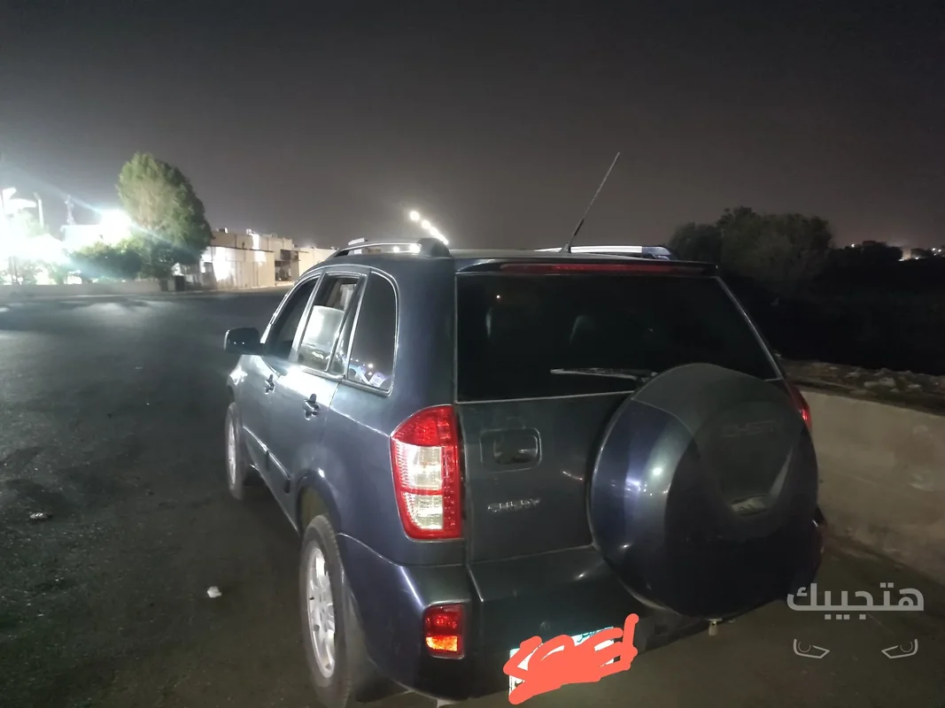 Rear and side view of 2018 Chery Tiggo 3