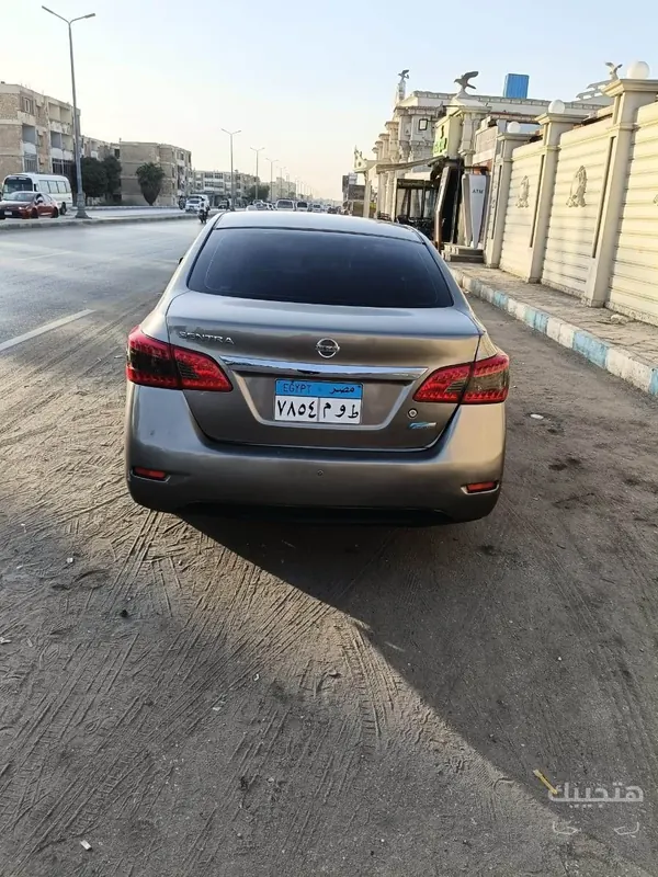 Rear view of 2015 Nissan Sentra
