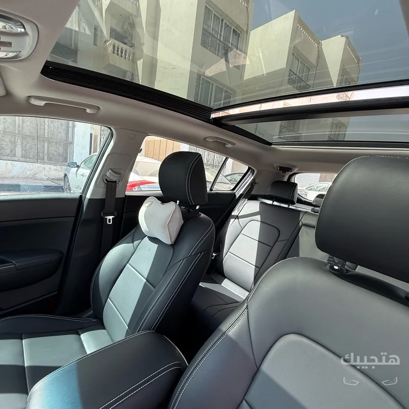 Interior view of 2018 Kia Sportage