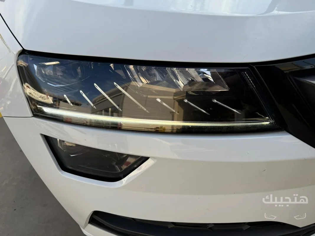 Front view of 2021 Skoda Karoq