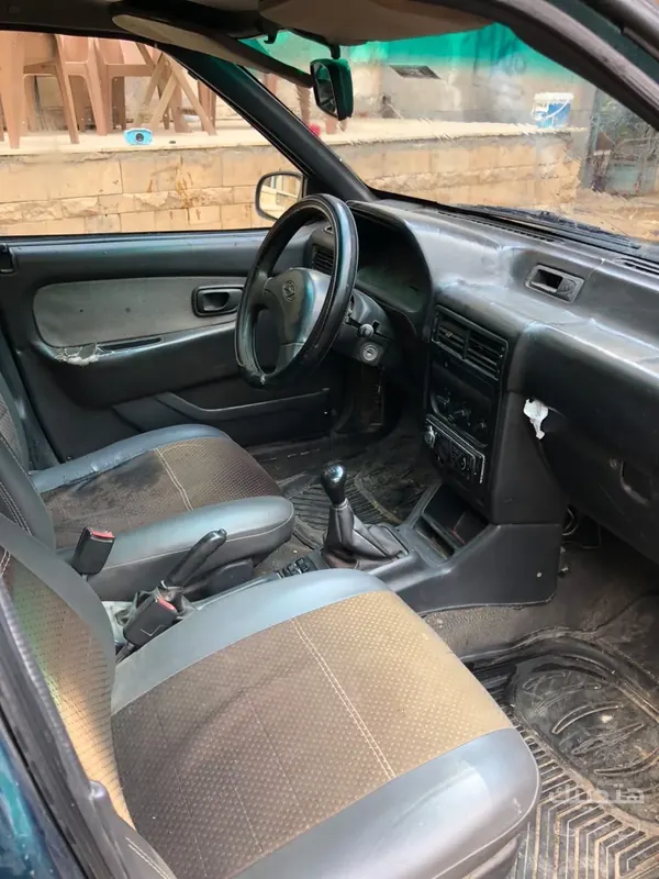 Interior view of 1997 Hyundai Excel