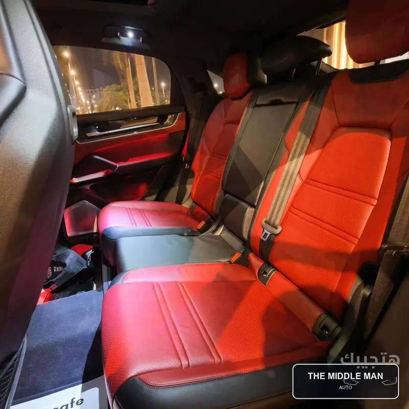 Interior view of 2024 Porsche Cayenne