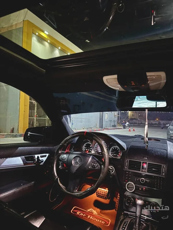 Interior view of 2014 Mercedes-Benz C300