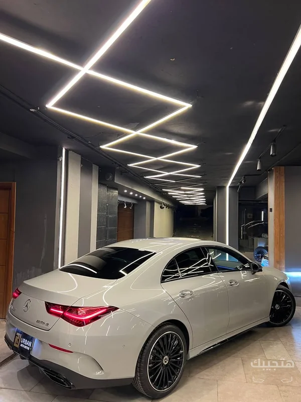 Rear view of 2026 Mercedes-Benz CLA 200