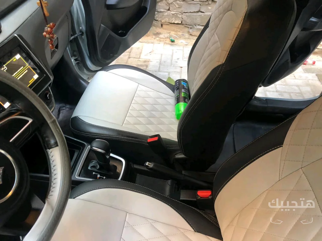 Interior view of 2024 Suzuki Dzire