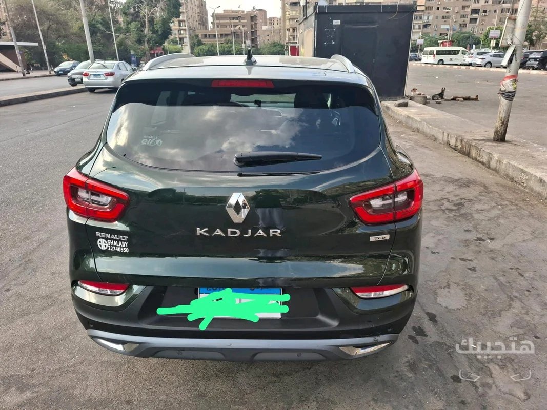 Rear view of 2020 Renault Kadjar