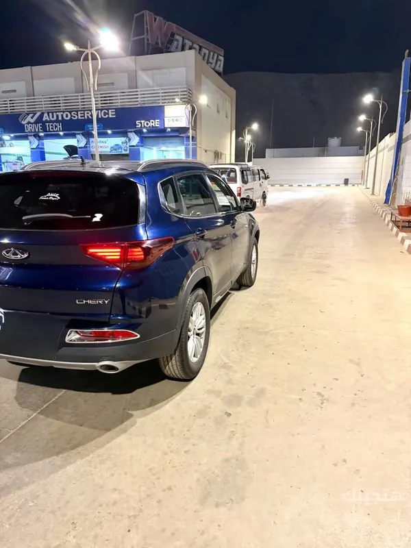 Rear and side view of 2025 Chery Tiggo 7 Pro