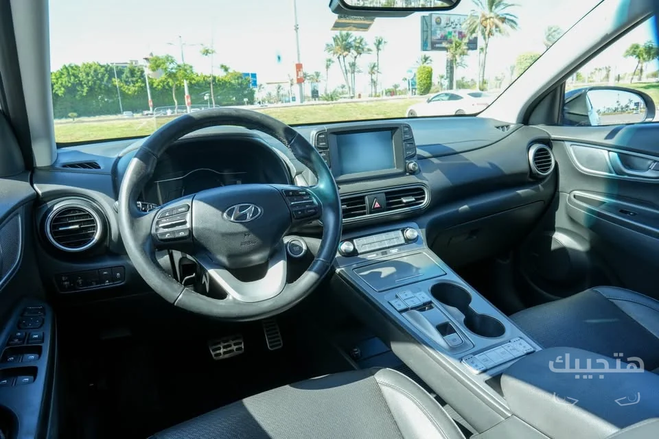 Interior view of 2020 Hyundai Kona