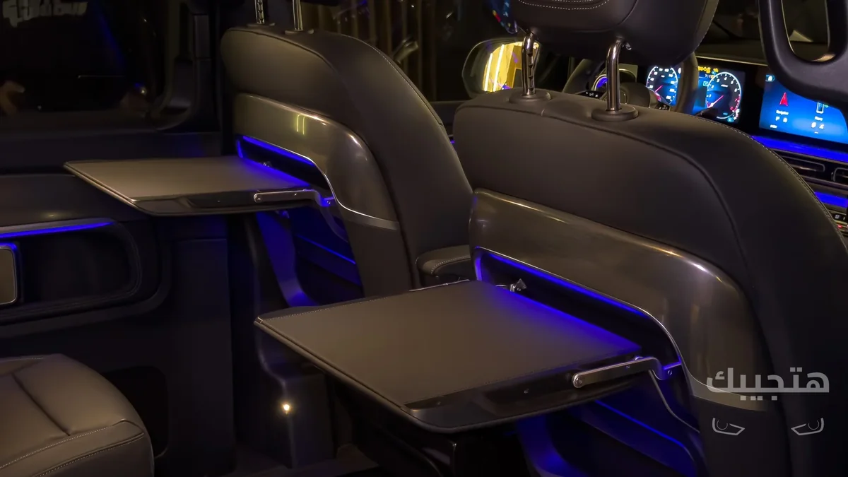 Interior view of 2026 Mercedes-Benz V300