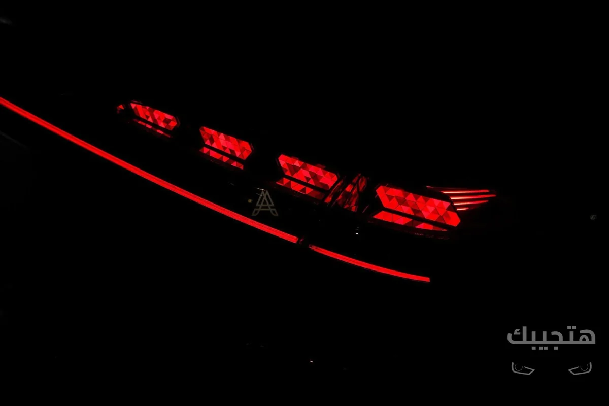 Rear view of 2026 Audi A6