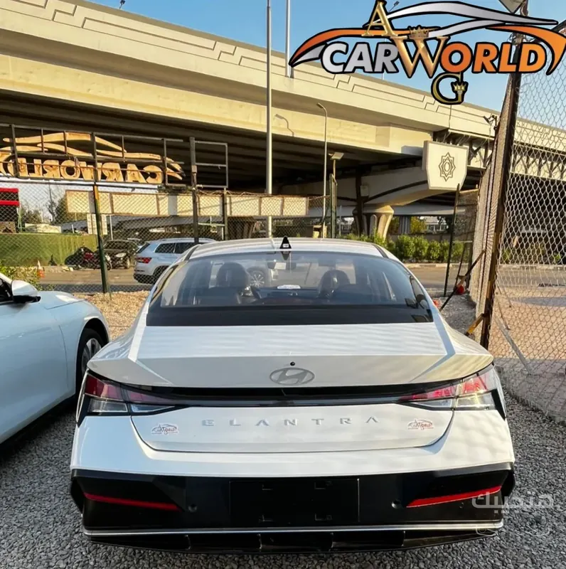 Rear view of 2026 Hyundai Elantra
