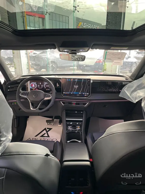 منظر داخلي لسيارة فولكس واجن تيجوان موديل 2026