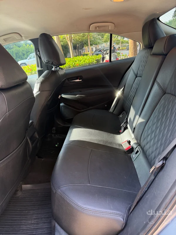 Interior view of 2020 Toyota Corolla