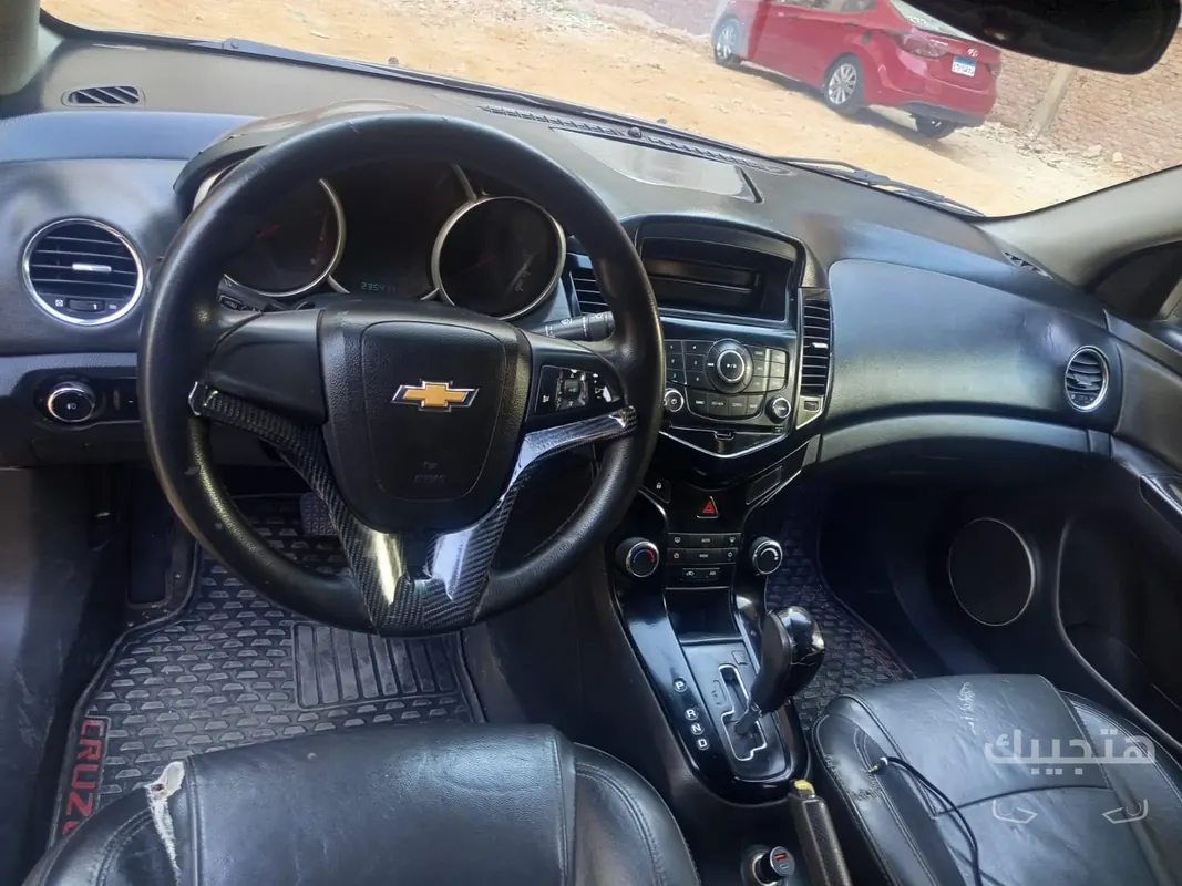 Interior view of 2012 Chevrolet Cruze