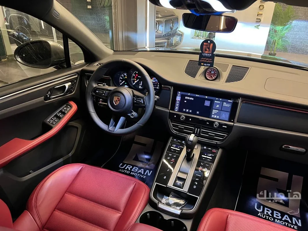 Interior view of 2026 Porsche Macan