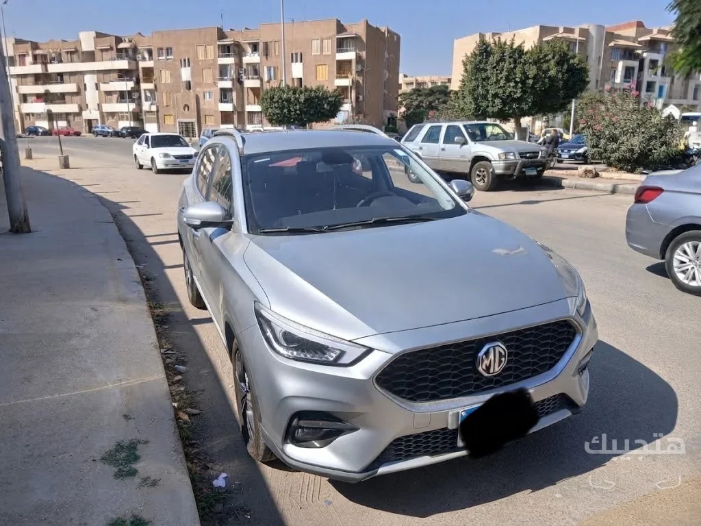 Front and side view of 2026 MG ZS