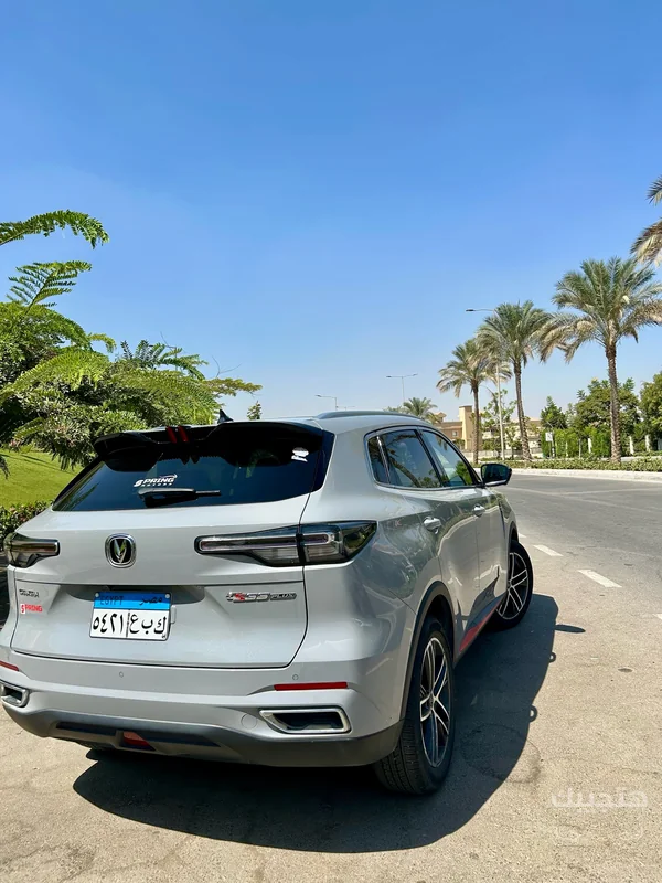 Rear and side view of 2024 Changan CS55 Plus