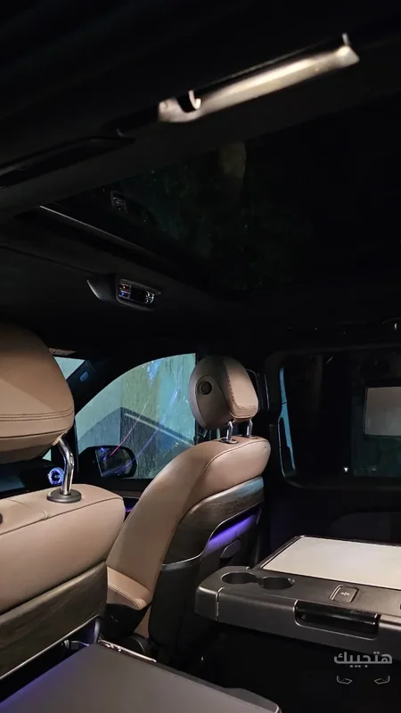 Interior view of 2026 Mercedes-Benz V300