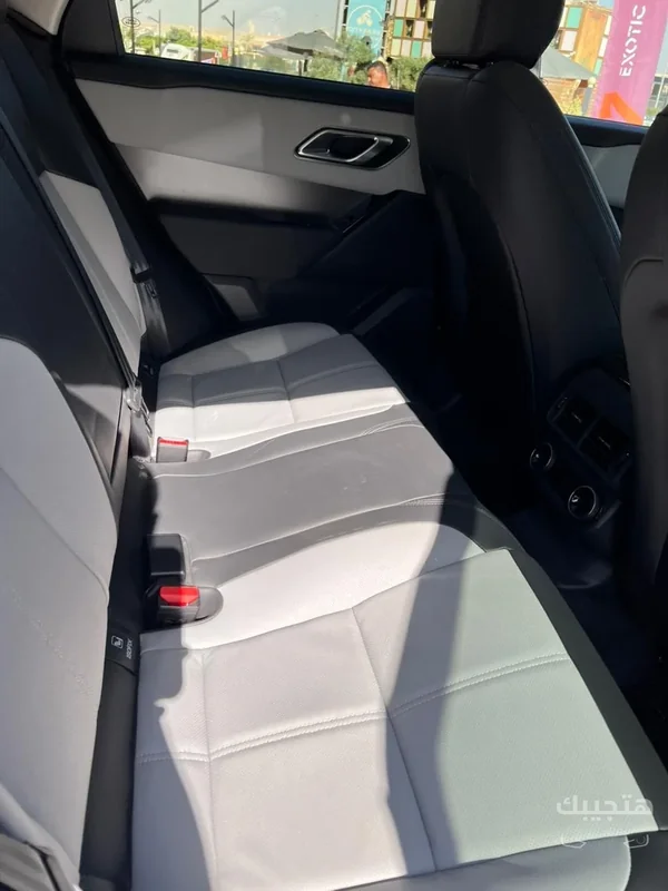 Interior view of 2025 Land Rover Velar