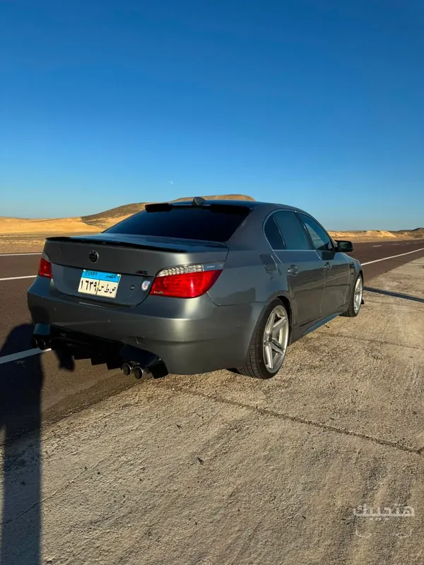 Rear view of 2005 BMW 528i