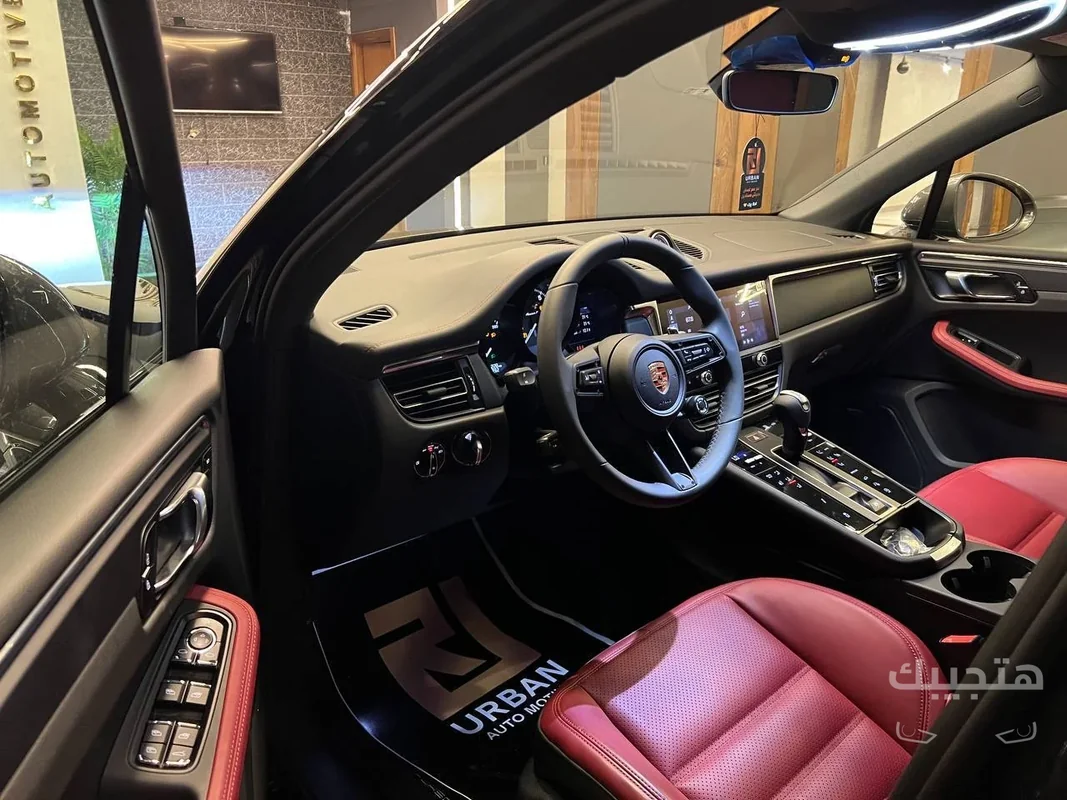 Interior view of 2026 Porsche Macan