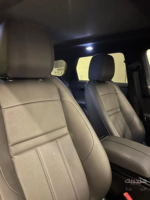 Interior view of 2026 Land Rover Evoque