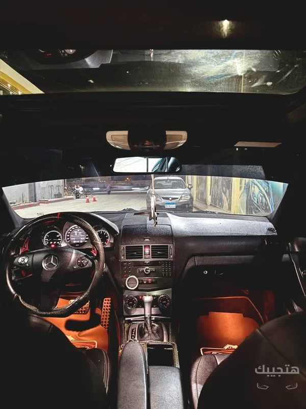 Interior view of 2014 Mercedes-Benz C300
