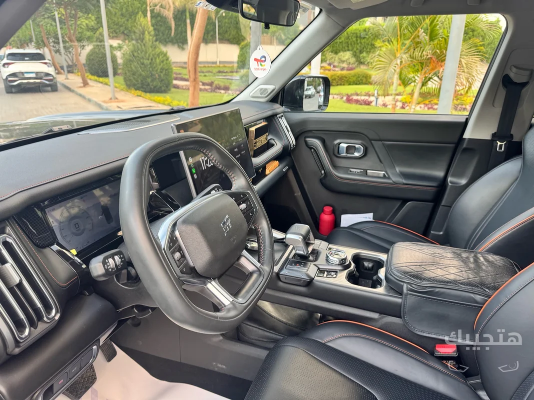 Interior view of 2025 Jetour T1