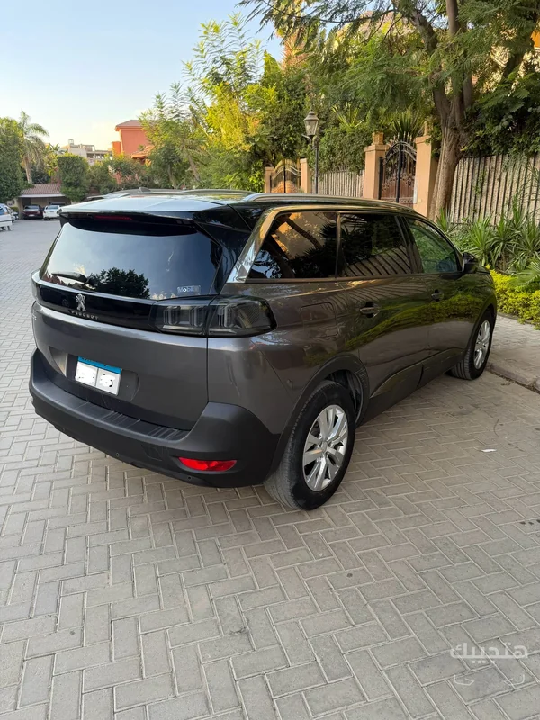 Rear and side view of 2022 Peugeot 5008
