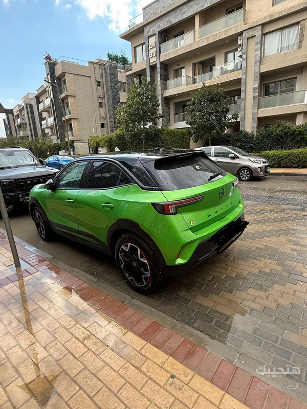 Rear and side view of 2024 Opel Mokka
